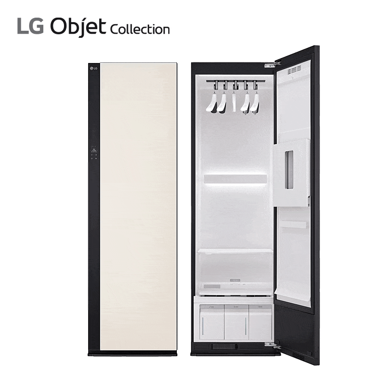 LG 스타일러 오브제컬렉션 (ALL NEW) 5벌+바지 1벌 (샌드베이지/블랙틴트미러)