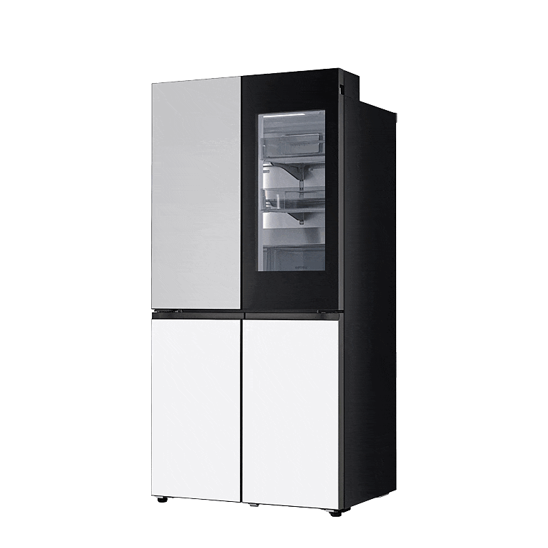 LG 디오스 오브제컬렉션 STEM 베이직 냉장고 Fit & Max(노크온) 610L / 2등급