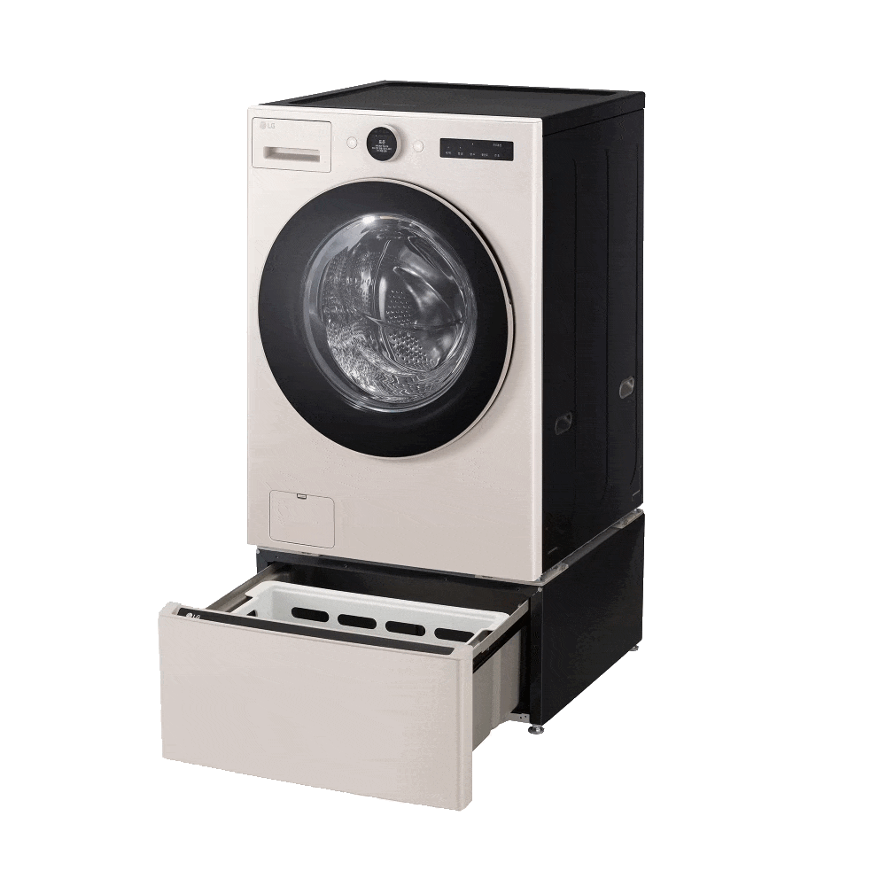 LG 트롬 오브제컬렉션 워시콤보 + 키높이 수납함