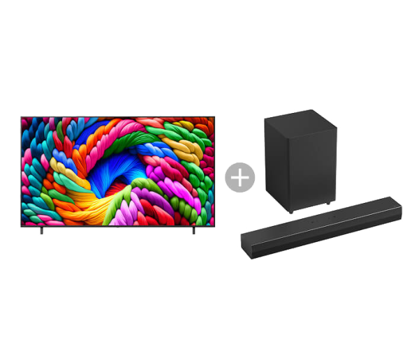 LG 나노셀 AI 86인치 TV (+사운드바 포함)