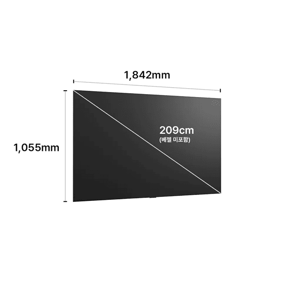 LG 올레드 evo AI 209cm(83인치) TV