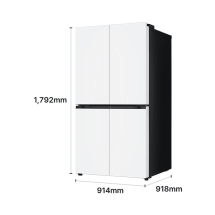 LG 디오스 AI 오브제컬렉션 냉장고 870L 2등급