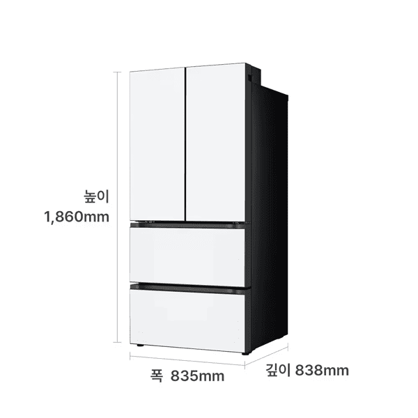 LG 디오스 AI 오브제컬렉션 김치톡톡 491L 2등급