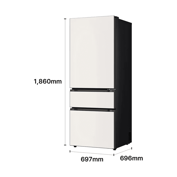 LG 디오스 AI 오브제컬렉션 김치톡톡 Fit & Max 386L 1등급
